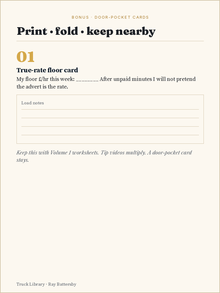 Door-Pocket card preview