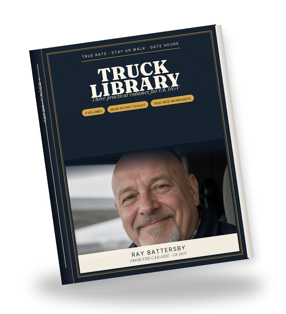 Truck Library hardcover mockup